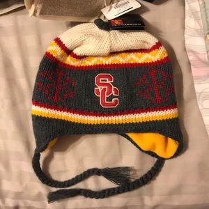 New lined USC beanie